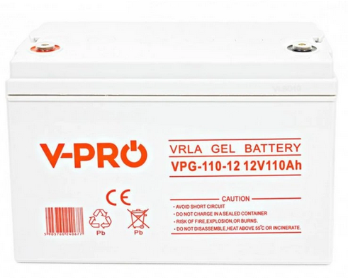 Batéria Volt Polska GEL VPRO Solar 12V 110A